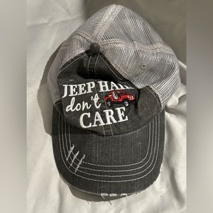 Jeep Hair Don’t Care adjustable hat